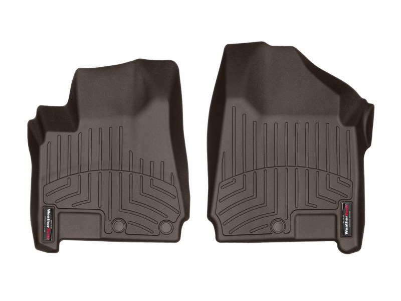 Cadillac SRX FloorLiner - Front - WeatherTech - DigitalFit - Cocoa - `10-`27