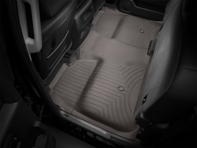 Chevrolet Silverado 1500 FloorLiner - Rear - WeatherTech - DigitalFit - Cocoa - `14-`27