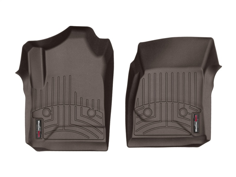 Chevrolet Silverado FloorLiner - Front - WeatherTech - DigitalFit - Cocoa - `14-`27 Chevrolet Silverado FloorLiner - Front - WeatherTech - DigitalFit - Cocoa - `14-`27