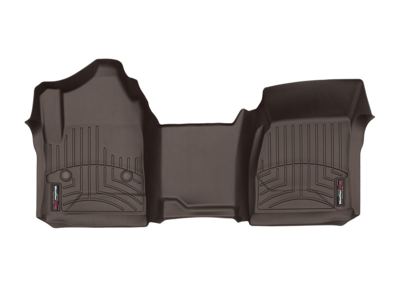 Chevrolet Silverado 1500 FloorLiner - Front - WeatherTech - DigitalFit - Cocoa - `14-`27 Chevrolet Silverado 1500 FloorLiner - Front - WeatherTech - DigitalFit - Cocoa - `14-`27