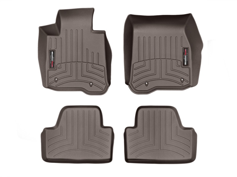 BMW 4-Series FloorLiner - Front + Rear - WeatherTech - DigitalFit - Cocoa - `14-`27
