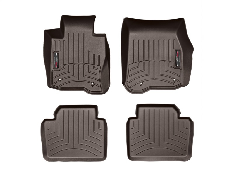 BMW 3-Series FloorLiner - Front + Rear - WeatherTech - DigitalFit - Cocoa - `12-`27