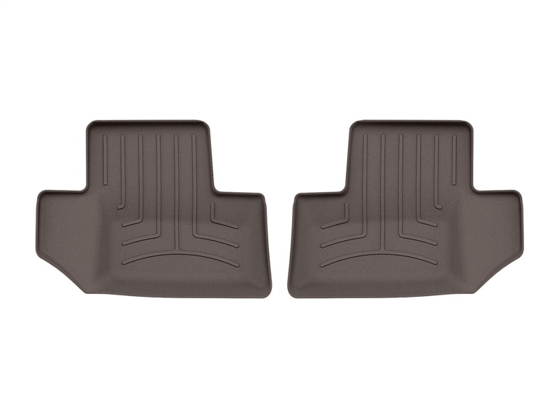 Jeep Wrangler Floor Mat Set - Rear - WeatherTech - FloorLiner HP - Cocoa - `18-`27 Jeep Wrangler Floor Mat Set - Rear - WeatherTech - FloorLiner HP - Cocoa - `18-`27