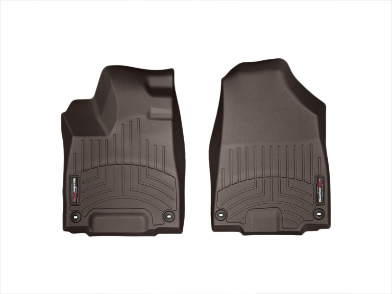 Acura MDX FloorLiner - Front - WeatherTech - DigitalFit - Cocoa - `14-`16