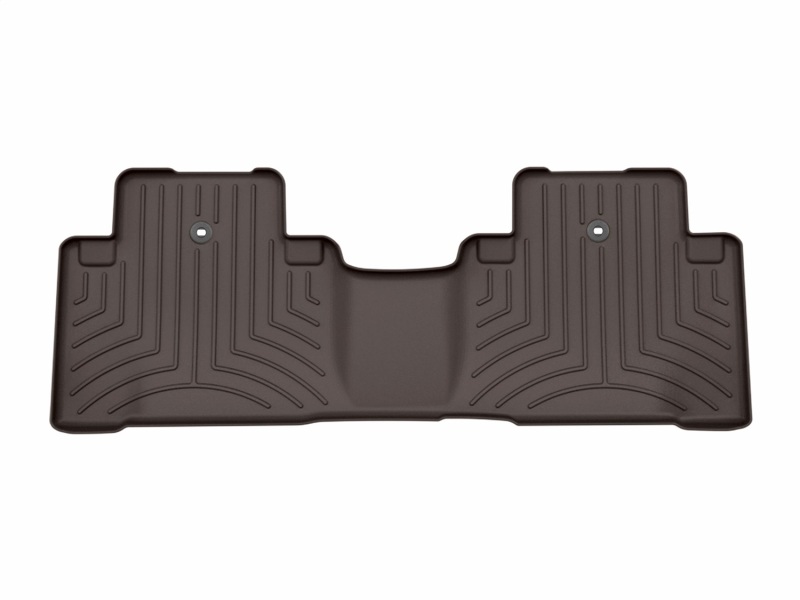 Acura MDX Floor Mat Set - Rear - WeatherTech - FloorLiner HP - Cocoa - `14-`23