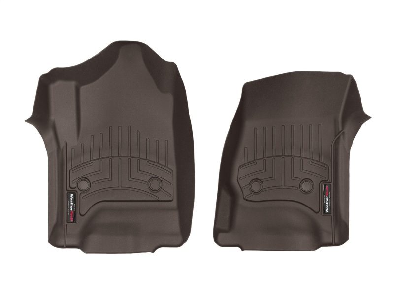 Chevrolet Silverado Floor Liner - Front - WeatherTech - DigitalFit - Cocoa - `14-`27