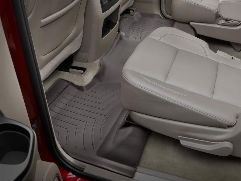 GMC Yukon XL FloorLiner - Rear - WeatherTech - Cocoa - `15-`27