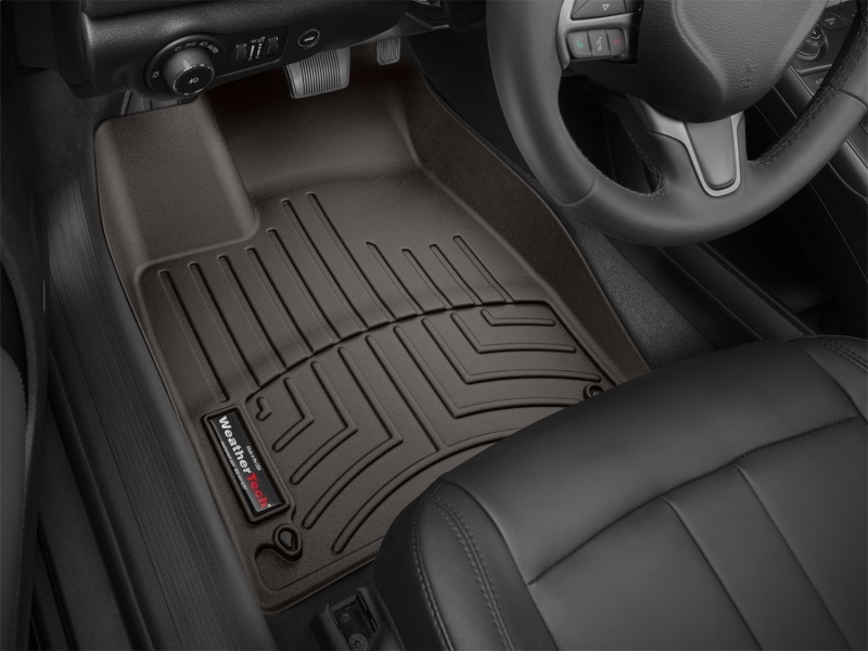Chrysler 200 Floor Liner - Front - WeatherTech - DigitalFit - Cocoa - `15-`27