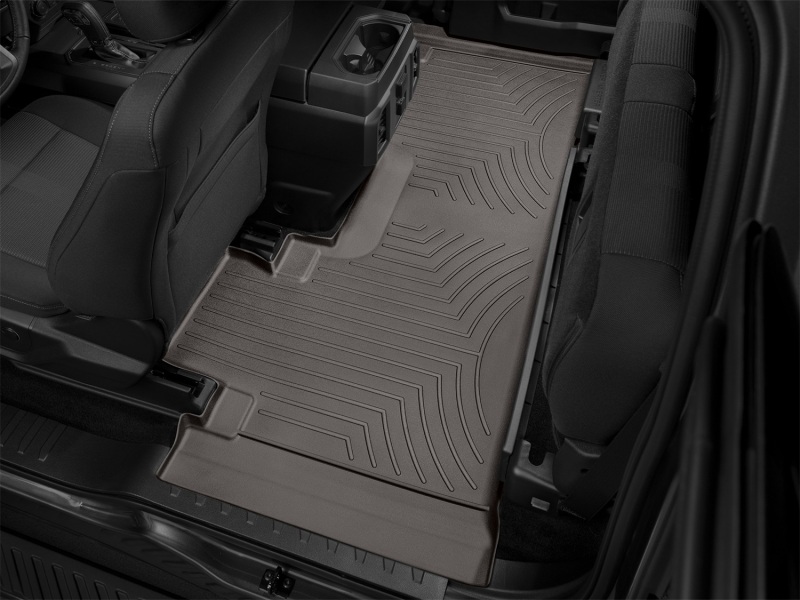 Ford F-150 FloorLiner - Rear - WeatherTech - DigitalFit - Cocoa - `15-`27