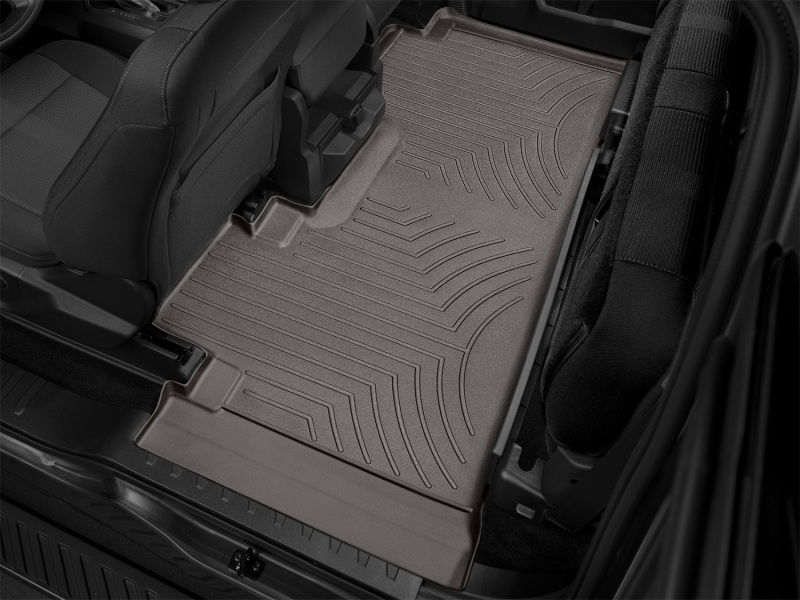 Ford F-250 FloorLiner - Rear - WeatherTech - DigitalFit - Cocoa - `17-`27