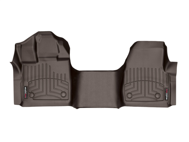 Ford F-150 FloorLiner - Front - WeatherTech - DigitalFit - Cocoa - `15-`27