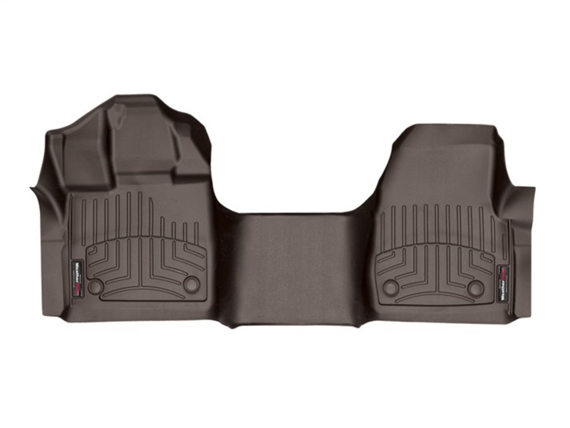 Ford F-150 FloorLiner - Front - WeatherTech - DigitalFit - Cocoa - `15-`27