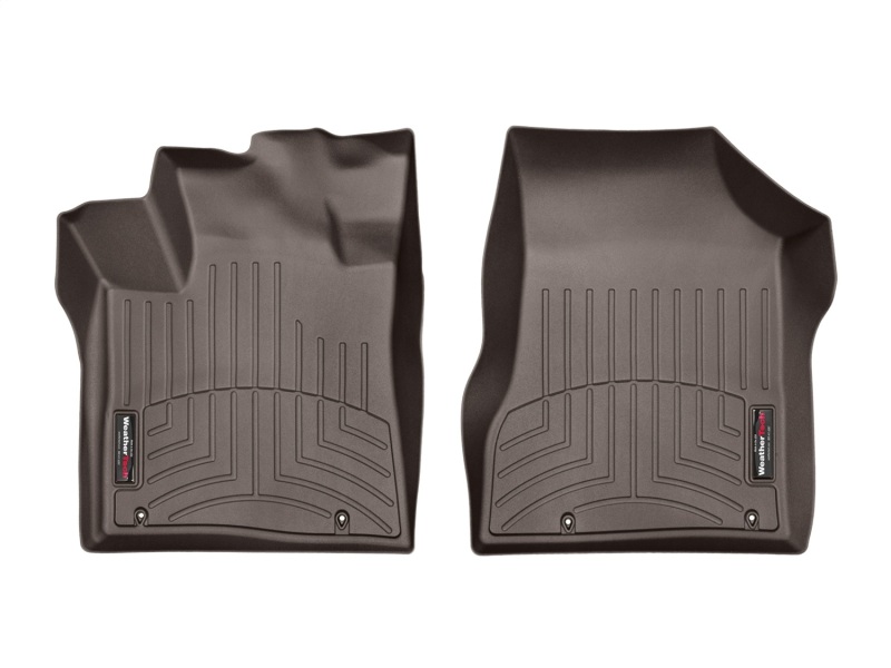 Nissan Murano Floor Mats - Front - WeatherTech - FloorLiner DigitalFit - Cocoa - `15-`27