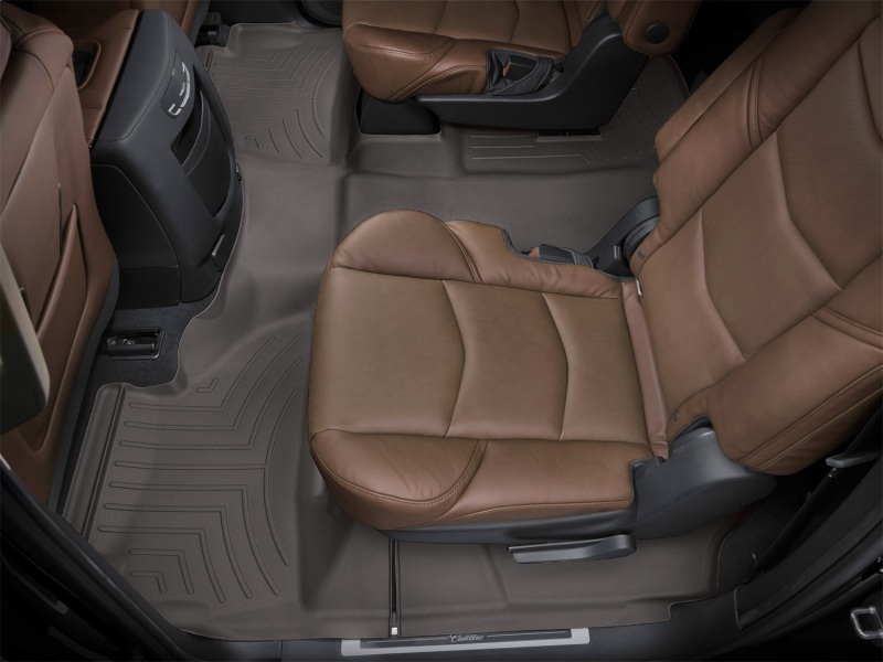 Cadillac Escalade Rear FloorLiner - WeatherTech - DigitalFit - Cocoa - `15-`27