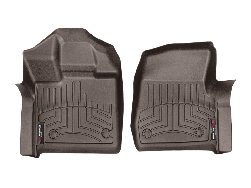 Ford F-150 FloorLiner - Front - WeatherTech - DigitalFit - Cocoa - `16-`27 Ford F-150 FloorLiner - Front - WeatherTech - DigitalFit - Cocoa - `16-`27