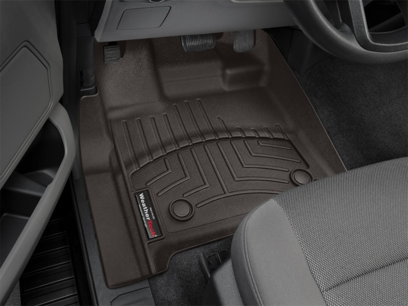Ford F-150 FloorLiner - Front - WeatherTech - DigitalFit - Cocoa - `16-`27
