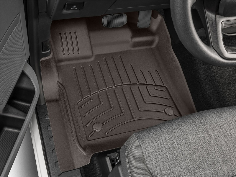 Ford F-150 Floor Mat - Front - WeatherTech - FloorLiner HP - Cocoa - `15-`20