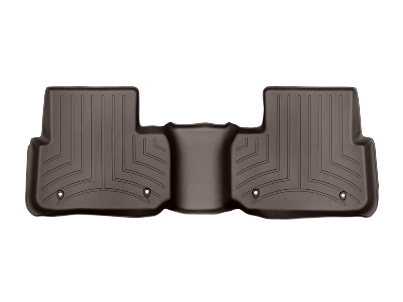 Land Rover Discovery Sport Floor Liners - Rear - WeatherTech - FloorLiner DigitalFit - Cocoa - `15-`27