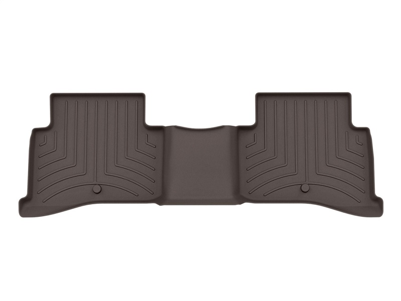 Kia Sportage Floor Mat Set - Rear - WeatherTech - FloorLiner HP - Cocoa - `17-`27