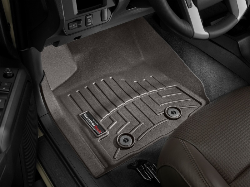 Toyota Tacoma FloorLiner - Front - WeatherTech - DigitalFit - Cocoa - `16-`27