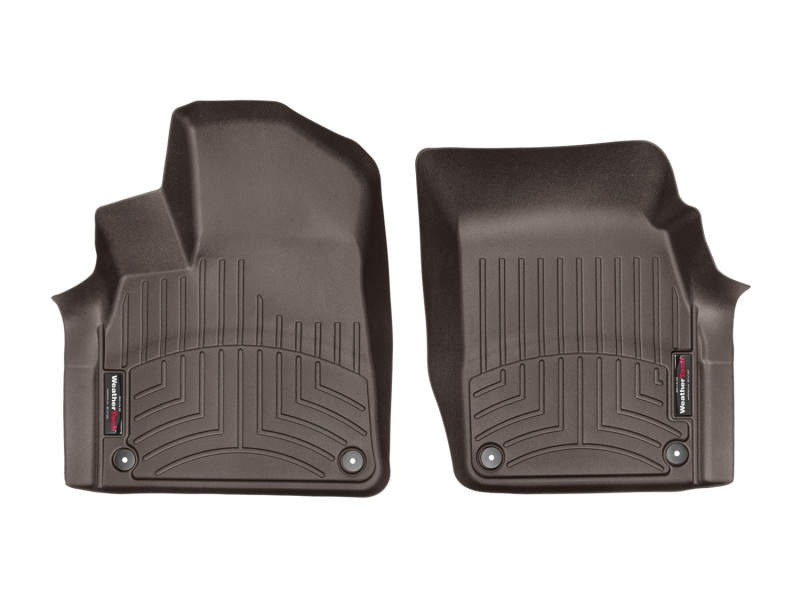 Audi Q7 FloorLiner - Front - WeatherTech - DigitalFit - Cocoa - `17-`27