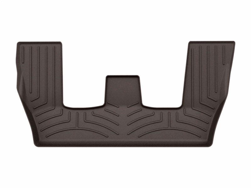 Audi Q7 Floor Mat Set - Rear - WeatherTech - FloorLiner HP - Cocoa - `17-`25