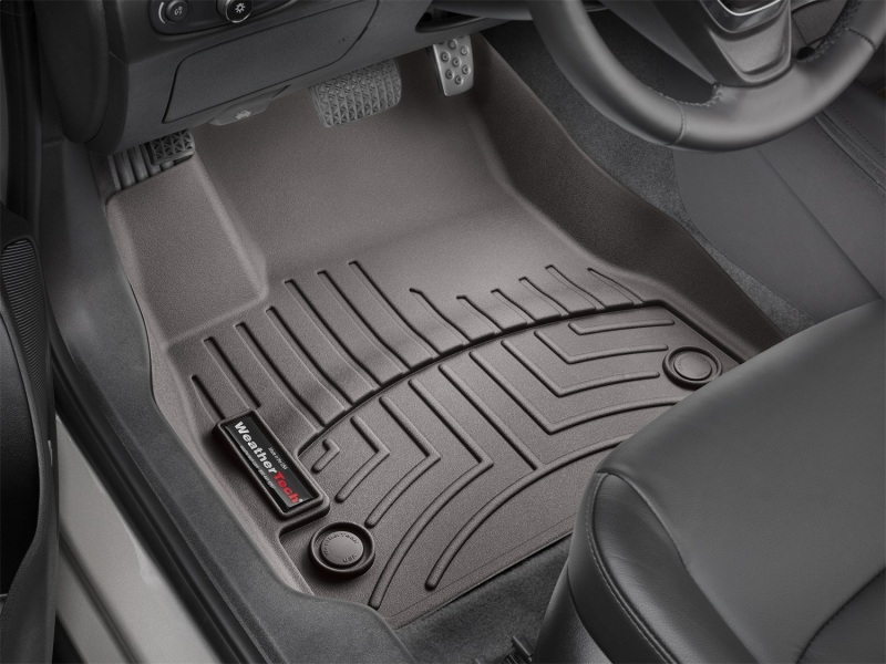 Chevrolet Malibu FloorLiner - Front - WeatherTech - DigitalFit - Cocoa - `16-`27