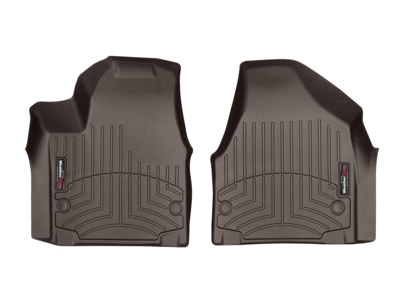 Chrysler Pacifica FloorLiner - Front - WeatherTech - DigitalFit - Cocoa - `17-`27