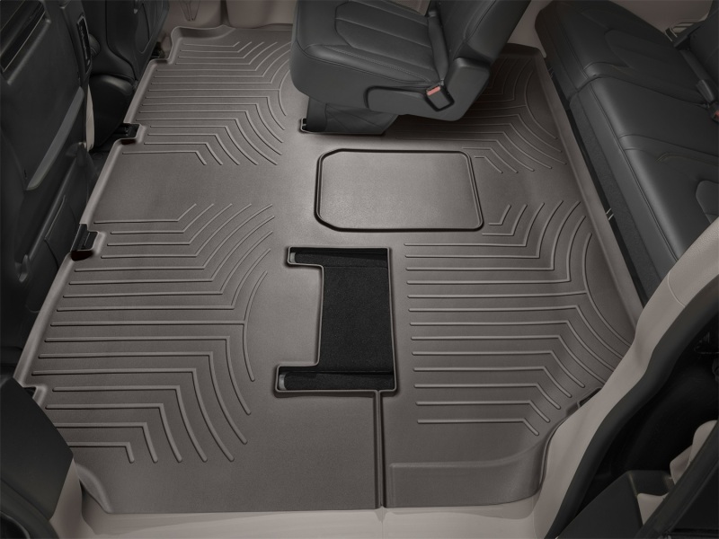 Chrysler Pacifica FloorLiner - Rear - WeatherTech - DigitalFit - Cocoa - `17-`27