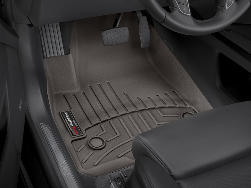 Cadillac XT5 FloorLiner - Front - WeatherTech - DigitalFit - Cocoa - `17-`27