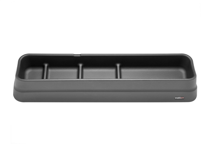 Ford F-150 Supercrew Underseat Storage System - WeatherTech - Black - `15-`27