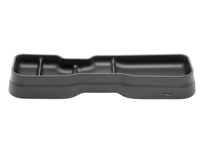GMC Sierra Crew Cab Underseat Storage - WeatherTech - Soft touch, Chem Resistant, Odorless Material - Black - `19-`27