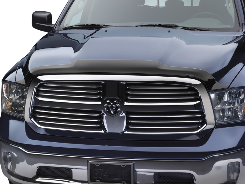 Dodge Ram 1500 Stone and Bug Deflector - WeatherTech - Easy-On - Dark Smoke - `19-`27