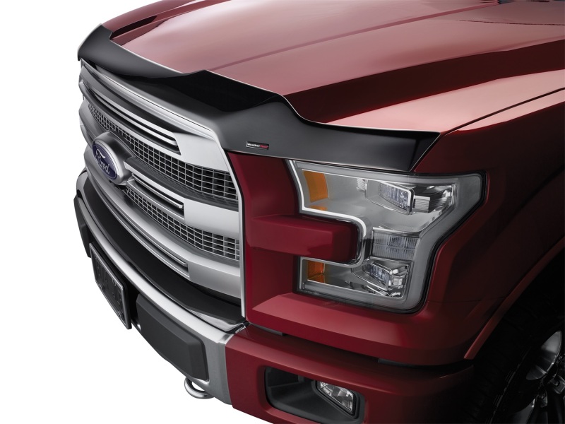 Chevrolet Silverado Hood Protector - WeatherTech - Low Profile, Aerodynamic - Black - `14-`15