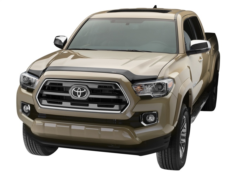 Toyota Tacoma Hood Protector - WeatherTech - Low Profile Aerodynamic - Black - `16-`27