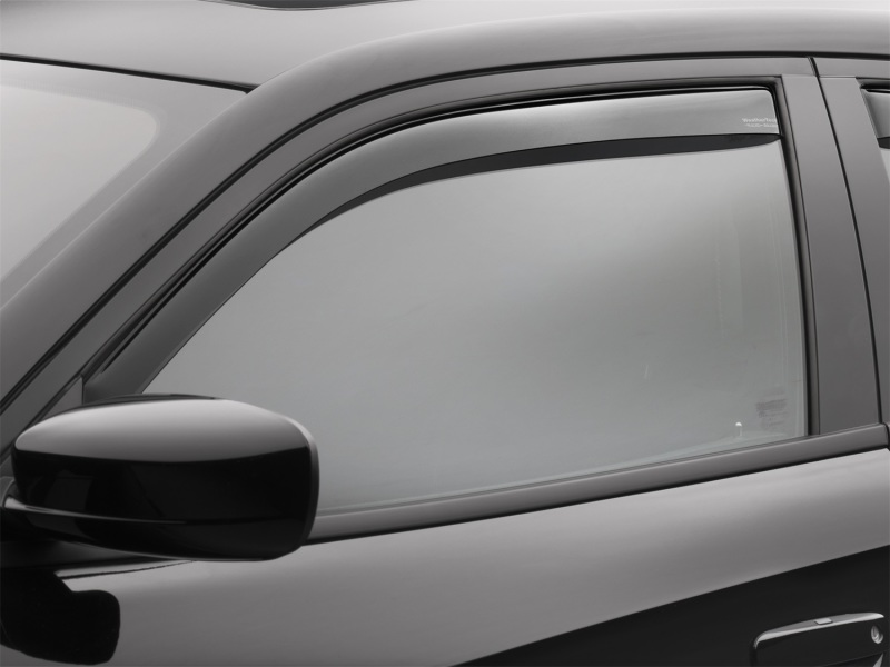 Dodge Charger Wind Deflectors - Front - WeatherTech - Dark Smoke - `11-`27