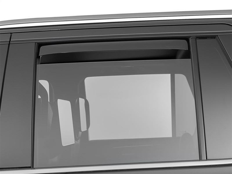 Cadillac Escalade Wind Deflectors - Rear - WeatherTech - Dark Tint - `21-`26
