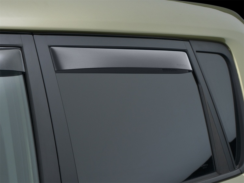 Kia Soul Wind Deflector - Rear - WeatherTech - Dark Smoke - `10-`13