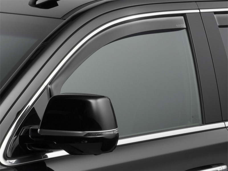 Cadillac Escalade Wind Deflectors - Rear - WeatherTech - Dark Tint - `15-`20