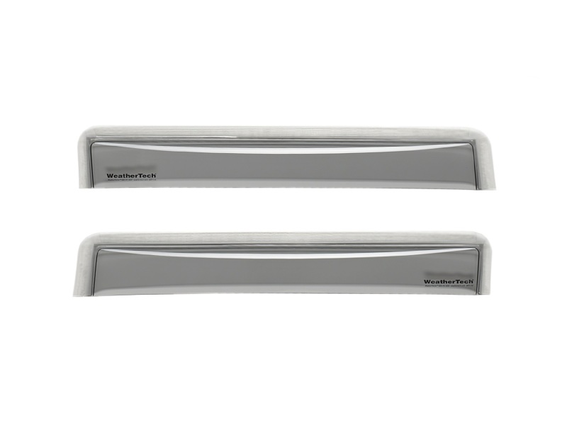 Hyundai Kona Wind Deflectors - Rear - WeatherTech - Dark Smoke - `18-`27