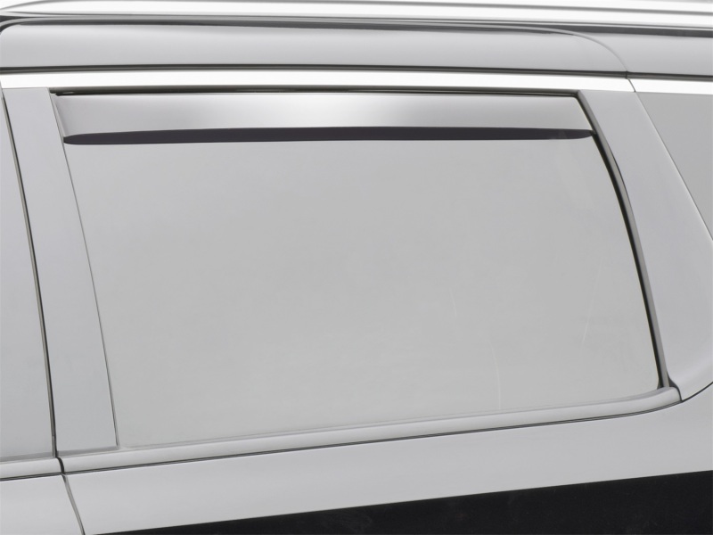 Subaru Forester Wind Deflectors - Rear - WeatherTech - Dark Smoke - `19-`24 Subaru Forester Wind Deflectors - Rear - WeatherTech - Dark Smoke - `19-`24