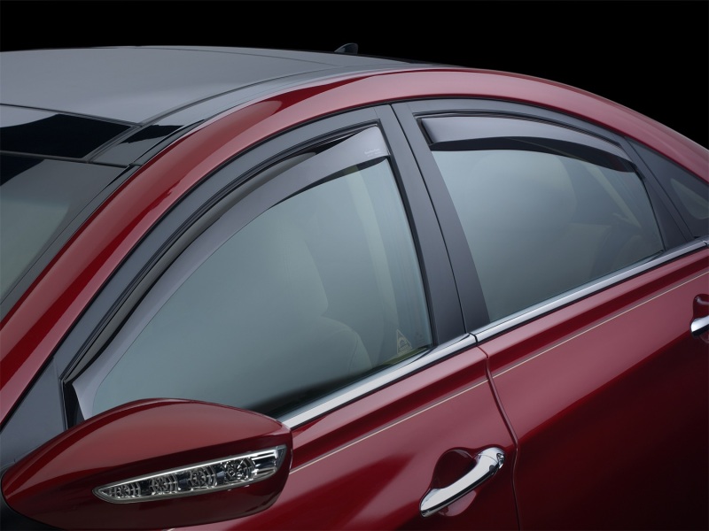 Acura ILX Wind Deflectors - Front + Rear - WeatherTech - Dark Smoke - `13-`27