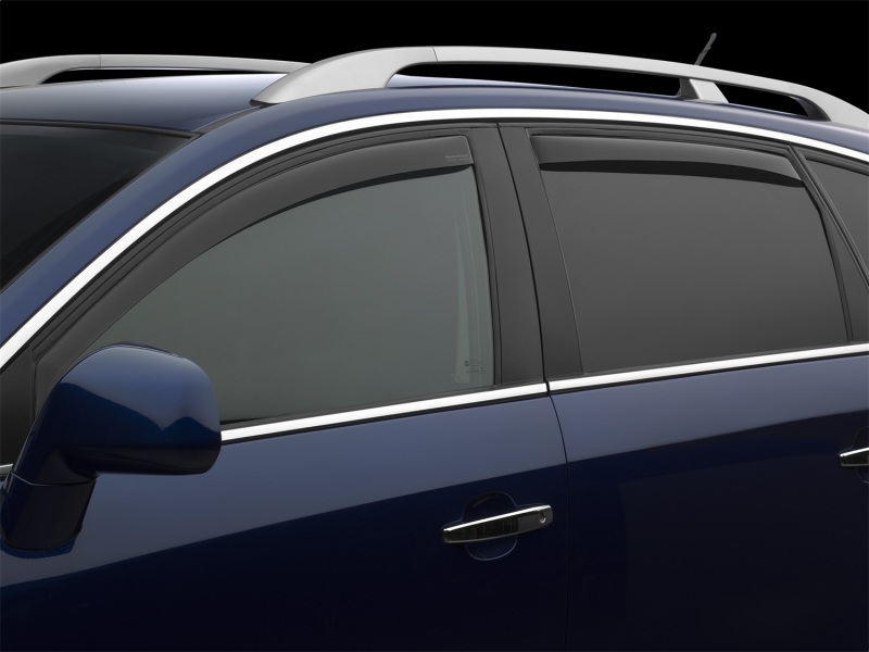 Infiniti QX60 Wind Deflectors - Front + Rear - WeatherTech - Dark Tint - `22-`25