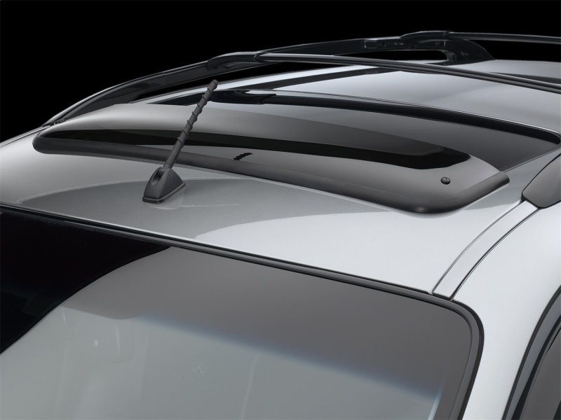 Infiniti FX35 Sunroof Wind Deflector - WeatherTech - 4mm Thick Tinted Cast Acrylic - Dark Smoke - `04-`08
