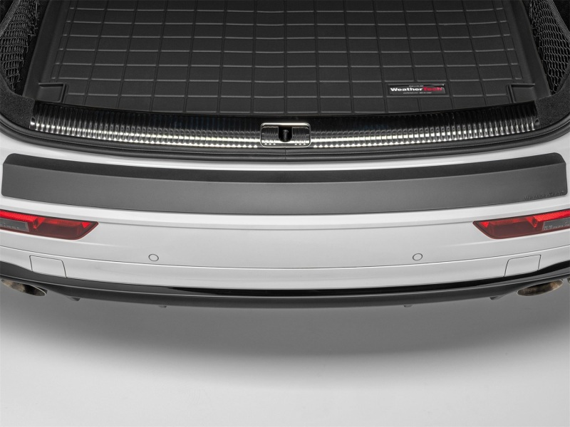 Audi Q5 BumperTopper - Rear - WeatherTech - Black - `18-`25