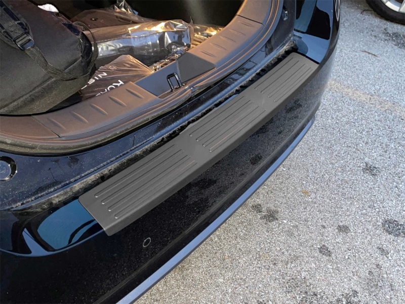Nissan Leaf BumperTopper - Rear - WeatherTech - Black - `18-`24 Nissan Leaf BumperTopper - Rear - WeatherTech - Black - `18-`24