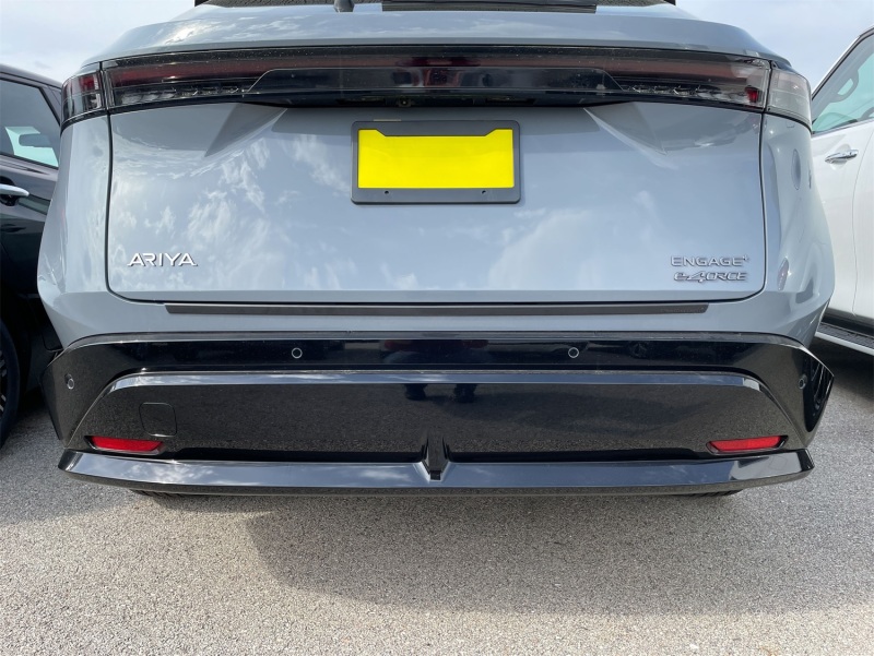 Nissan Ariya BumperTopper - Rear - WeatherTech - Black - 2023+