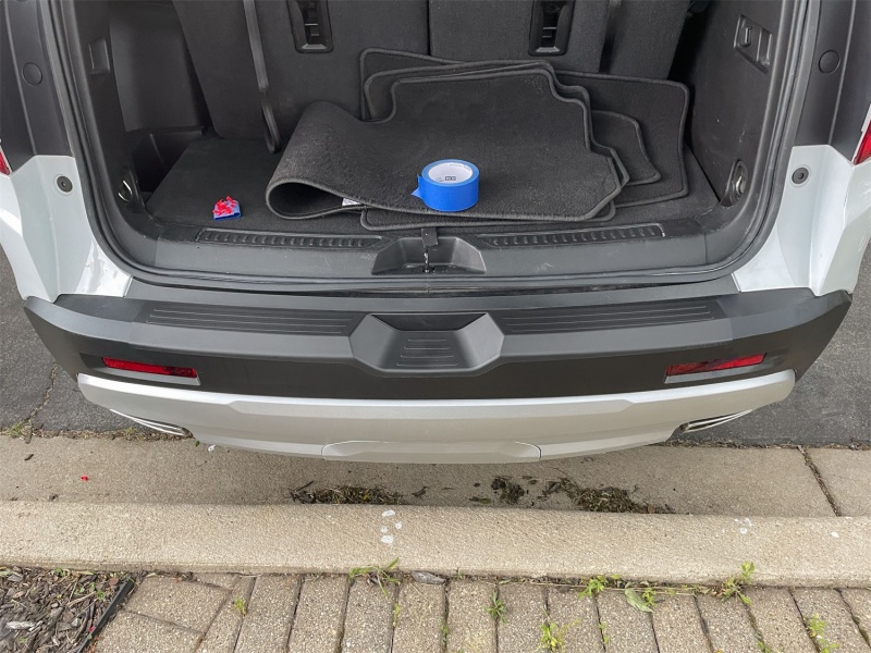 GMC Acadia Denali BumperTopper - Rear - WeatherTech - Black - `17-`23