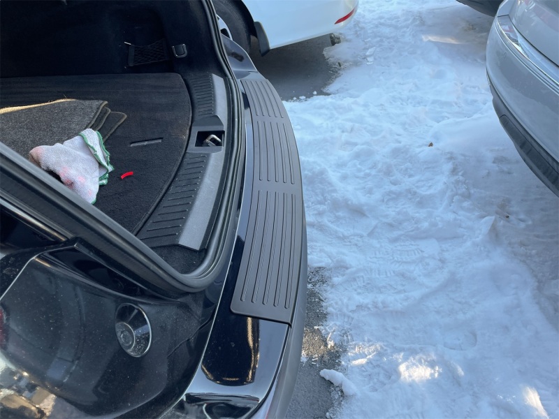 Lincoln MKC BumperTopper - Rear - WeatherTech - Black - `15-`19