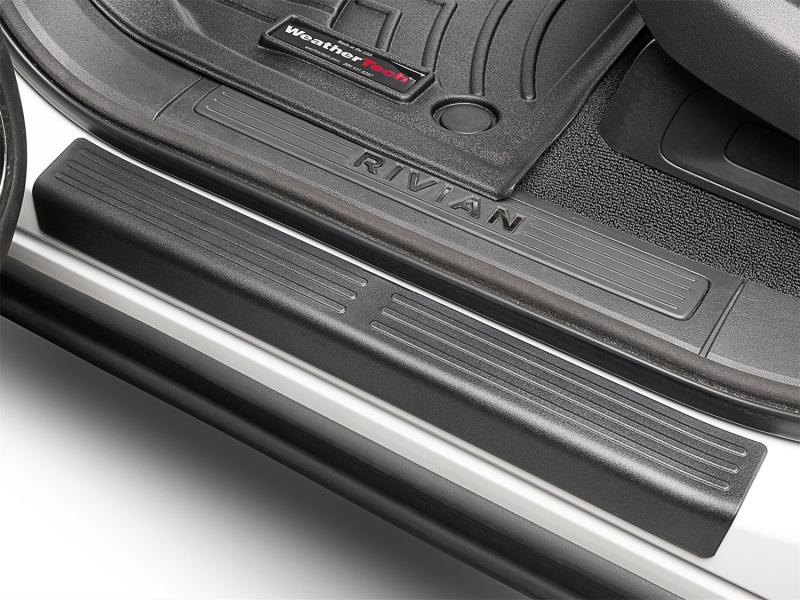 Rivian R1S Sill Protector - WeatherTech - Black - `22-`24
